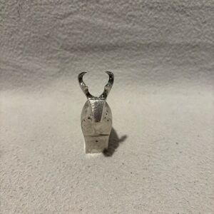 Vintage Dansk Designs Japan Silverplate Paperweight Mini Reindeer
